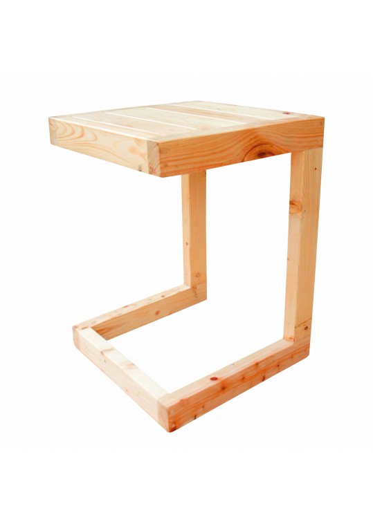Celebi Pine Side Table